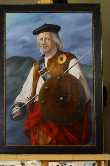 Peter Ross Reid Macniven Oil Painting